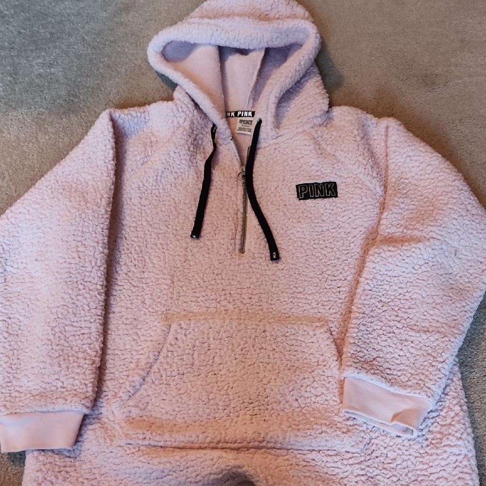 Victoria's Secret Pink Sherpa Hoodie